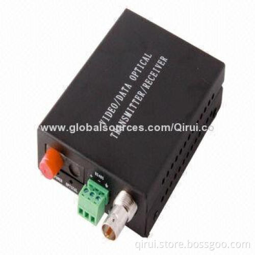 1 Channel Video/1 Duplex Audio to Fiber, SM FC, 20km, Optic Video converter